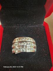 NORDSTROM Lady's Diamond Wedding Band 45 Diamonds 4.50 Carat T.W.